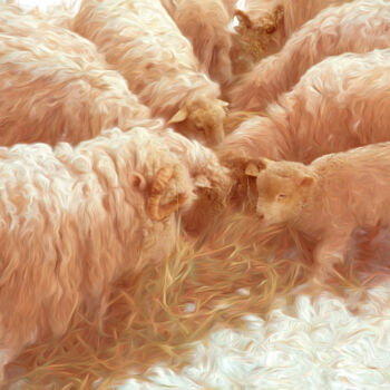 Photography titled "Lamb" by George Robinson, Original Artwork, Manipulated Photography