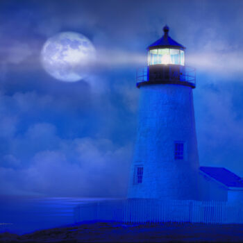 Photography titled "Guiding Lights $2" by George Robinson, Original Artwork, Digital Photography