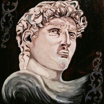Pittura intitolato "DAVID" da George Balmus, Opera d'arte originale, Acrilico