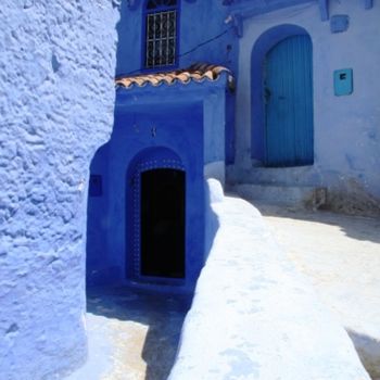 Photographie intitulée "Bleue encore bleue…" par George Bacque, Œuvre d'art originale