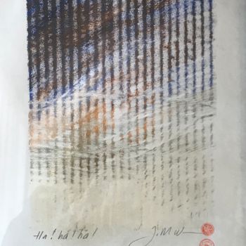 Disegno intitolato "[ Turner ]° Larger…" da Georges Paumier, Opera d'arte originale, Pastello