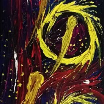 Painting titled "img-20180927-011052…" by Georges Aure, Original Artwork, Acrylic