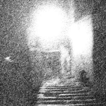 Arts numériques intitulée "Matera by night #12" par Georges Duhamel, Œuvre d'art originale