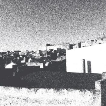 Digitale Kunst mit dem Titel "Matera by night #22" von Georges Duhamel, Original-Kunstwerk