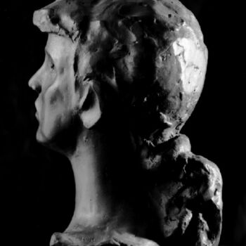 Sculpture intitulée "Young girl" par Georges Duhamel, Œuvre d'art originale