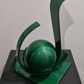 Sculpture intitulée "ANTIOPE" par Georges Goupy, Œuvre d'art originale, Métaux