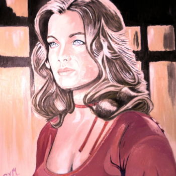 Painting titled "Lily" by Gym, Original Artwork