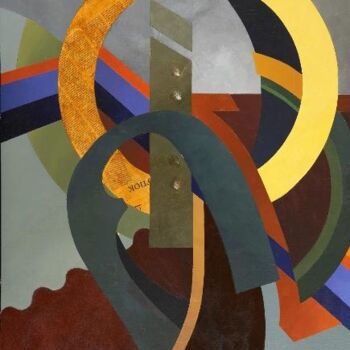 Pittura intitolato "La roulette russe" da Georges Troubat, Opera d'arte originale, Olio