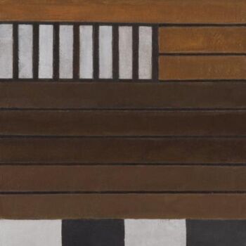 Malarstwo zatytułowany „Composition abstrai…” autorstwa Georges Troubat, Oryginalna praca, Olej