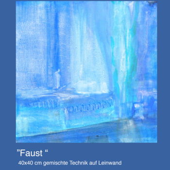 Painting titled "Faust" by Getagruia, Original Artwork, Acrylic