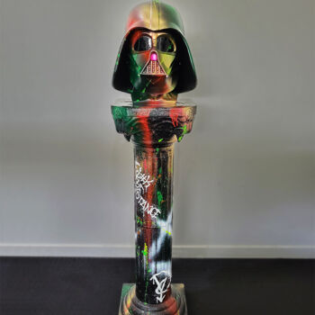 Скульптура под названием "REDAV" - Georgina Sepa, Подлинное произведение искусства, Пластмасса