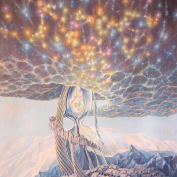 Картина под названием "Капля жизни в песоч…" - Георгий Инешин (Georgy Ineshin / GOTCHA), Подлинное произведение искусства, М…