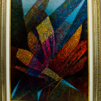 Картина под названием "Dream" - Yuri Kozvonin (Georgy), Подлинное произведение искусства, Акрил Установлен на Деревянная рам…
