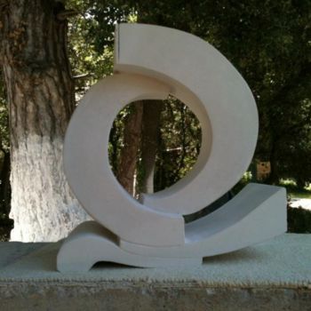 Sculpture titled "Subtil Equilibre" by Gepsy, Original Artwork, Stone