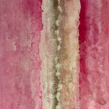 Картина под названием "L'eau de Cristal" - Geraldina Albanese, Подлинное произведение искусства, Акрил Установлен на Деревян…