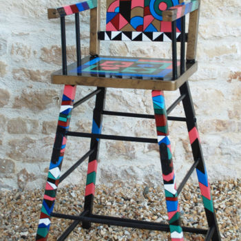 Malerei mit dem Titel "chaise-de-sonia-1.j…" von Géraldine Satish, Original-Kunstwerk