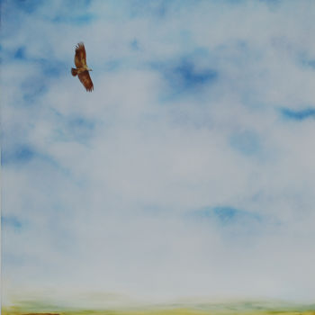 Painting titled "la-chasse.jpg" by Géraldine Satish, Original Artwork