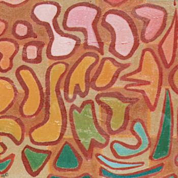 Malerei mit dem Titel "Colour Development" von Gerald Shepherd F.F.P.S., Original-Kunstwerk, Öl
