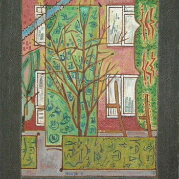 「House Of Memories」というタイトルの絵画 Gerald Shepherd F.F.P.S.によって, オリジナルのアートワーク, オイル