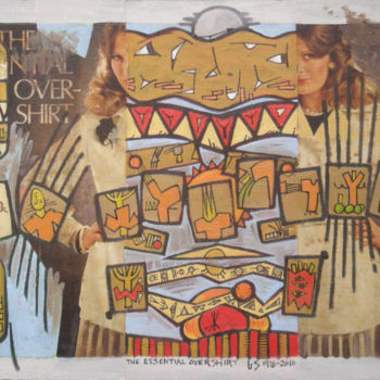 Peinture intitulée "The Essential Overs…" par Gerald Shepherd F.F.P.S., Œuvre d'art originale, Huile