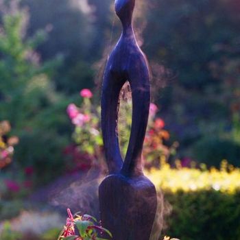 Sculpture titled "en attendant" by Gérard Beaucousin, Original Artwork