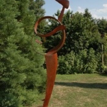 Sculpture titled "parcourt" by Gérard Beaucousin, Original Artwork