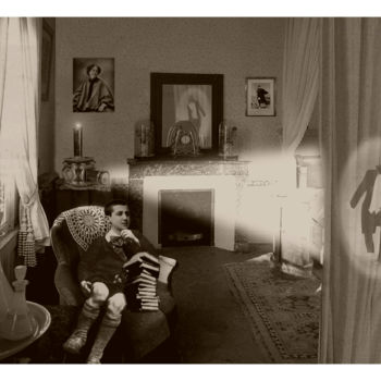 Фотография под названием "Marcel Proust  à Co…" - Gérard Bertrand, Подлинное произведение искусства, Манипулированная фотогр…