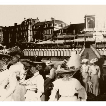 Fotografia intitolato "Marcel Proust et le…" da Gérard Bertrand, Opera d'arte originale, Fotografia manipolata