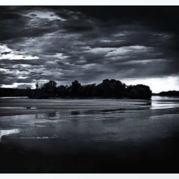 Fotografía titulada "LE FLEUVE" por Gérard Bertrand, Obra de arte original, Fotografía digital