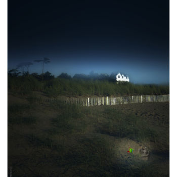 Photography titled "LA VILLA" by Gérard Bertrand, Original Artwork, Manipulated Photography