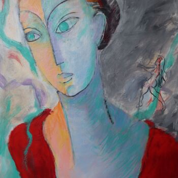 Painting titled "Maara" by Gérard Capron (G.CAPRON), Original Artwork, Acrylic