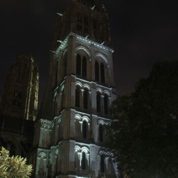 摄影 标题为“La cathédrale de Ro…” 由Gérard Capron (G.CAPRON), 原创艺术品, 数码摄影 安装在铝上