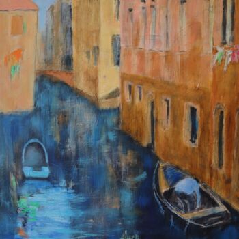 Peinture intitulée "Venise" par Gérard Capron (G.CAPRON), Œuvre d'art originale, Acrylique