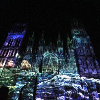 Fotografía titulada "La cathédrale" por Gérard Capron (G.CAPRON), Obra de arte original, Fotografía digital