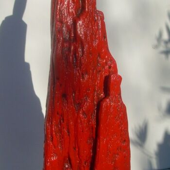 Скульптура под названием "Trio 20 10" - Gérard Cottereau, Подлинное произведение искусства, Дерево