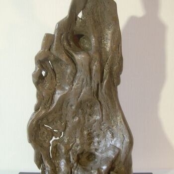 雕塑 标题为“Trio 20 13” 由Gérard Cottereau, 原创艺术品, 木