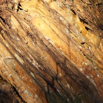 Photographie intitulée "le schiste" par Gerard Jeanjean, Œuvre d'art originale