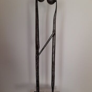 Rzeźba zatytułowany „LIAISON AMOUREUSE 6” autorstwa Gerard Lami, Oryginalna praca, Metale