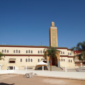 Pittura intitolato "Meknès maroc" da Gerard Pompee, Opera d'arte originale