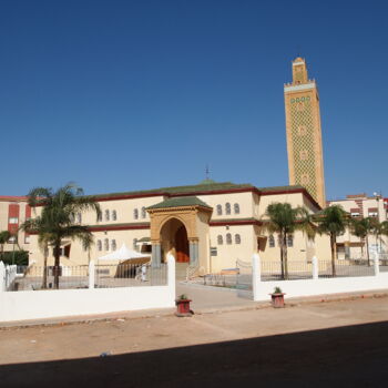 Schilderij getiteld "Meknès maroc" door Gerard Pompee, Origineel Kunstwerk