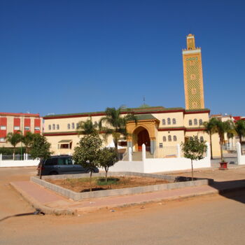 Pintura intitulada "Meknès maroc" por Gerard Pompee, Obras de arte originais