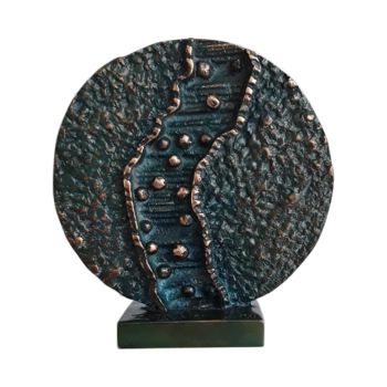 Sculpture intitulée "Oxygène" par Gérard Taillandier, Œuvre d'art originale, Bronze