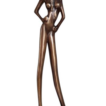 Escultura intitulada "Désir" por Gérard Taillandier, Obras de arte originais, Bronze