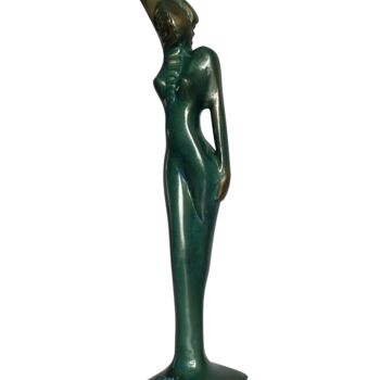 Sculpture titled "Provocante" by Gérard Taillandier, Original Artwork, Bronze