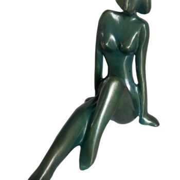 Sculpture titled "Clara" by Gérard Taillandier, Original Artwork, Bronze