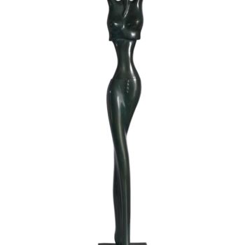 Sculpture intitulée "peggy 3/8" par Gérard Taillandier, Œuvre d'art originale, Bronze