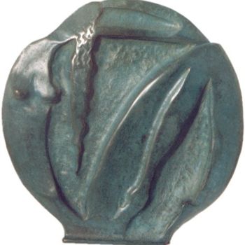 Sculpture titled "Métamorphose" by Gérard Taillandier, Original Artwork, Bronze