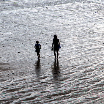 Photographie intitulée "basse-mer.jpg" par Gérard Vouillon, Œuvre d'art originale