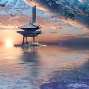 Digital Arts titled "Skyward Wonders" by Gerard Yadav, Original Artwork, AI generated image