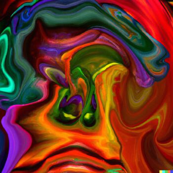 Digital Arts titled "Unveiling 3" by Gerard Yadav, Original Artwork, AI generated image